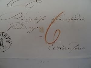 Handschriftlicher (bzw. Eigenhändiger ?) Brief mit eigenhändiger Unterschrift an die Königliche E...