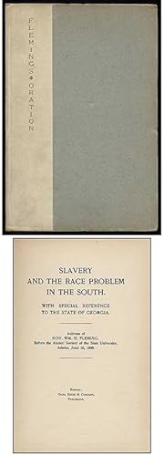 Seller image for Slavery and the Race Problem in the South with Special Reference to the State of Georgia for sale by Between the Covers-Rare Books, Inc. ABAA