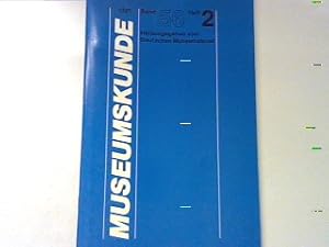 Immagine del venditore per Die Grndung technischer Museen in Deutschland im 20. Jahrhundert. - in: 2.Heft 1991 - Museumskunde. Herausgegeben vom Vorstand des Deutschen Museumsbundes e.V. venduto da books4less (Versandantiquariat Petra Gros GmbH & Co. KG)