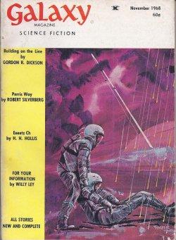 Seller image for GALAXY Science Fiction: November, Nov. 1968 for sale by Books from the Crypt