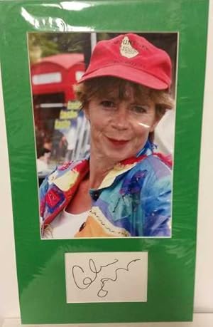 Celia Imrie, Hand signed signature 2010