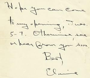 Typed Letter Signed and Autograph Letter Signed, n.d., New York City