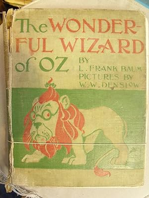 Bild des Verkufers fr Wonderful Wizard of Oz. With Pictures by W.W. Denslow. First State of the First Edition. zum Verkauf von John W. Doull, Bookseller