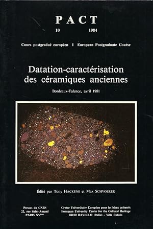 Immagine del venditore per *Datation-caractrisation des cramiques anciennes. Bordeaux-Talence, 6-18 Avril 1981. venduto da Librairie Archaion