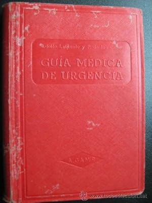 Imagen del vendedor de GUA MDICA DE URGENCIA a la venta por Librera Maestro Gozalbo