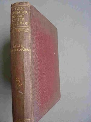 Seller image for I Can Remember Robert Lewis Stevenson for sale by A.O'Neill