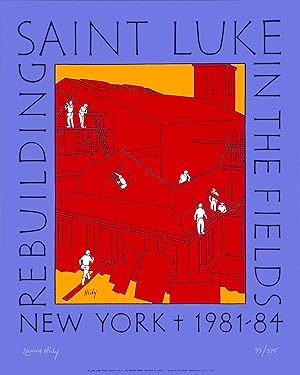 Seller image for Rebuilding Saint Luke in the Fields. [Poster] for sale by Colophon Book Shop, ABAA