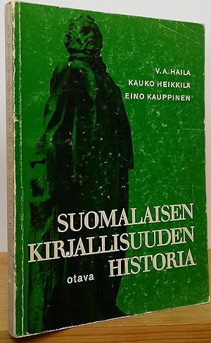 Immagine del venditore per Suomalaisen Kirjallisuuden Historia venduto da Stephen Peterson, Bookseller