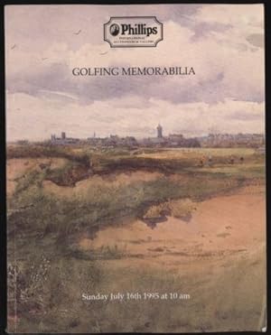 Golfing Memorabilia: Catalogue to an auction 16 July 1995 at 65 George St. Edinburgh .