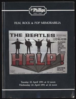 Film, Rock & Pop Memorabilia: Tuesday 23 April and Wednesday 24 April 1991.