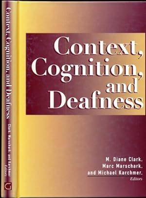 Immagine del venditore per Context, Cognition, and Deafness venduto da Don's Book Store