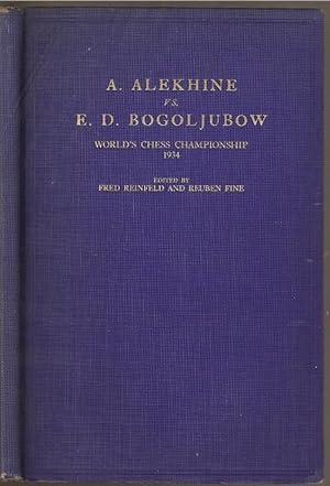 Imagen del vendedor de A Alekhine vs E D Buglojubow a la venta por The Book Collector, Inc. ABAA, ILAB