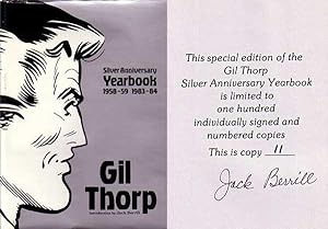 Imagen del vendedor de Gil Thorp Silver Anniversary Yearbook 1958-59 1983-84 a la venta por Signedbookman