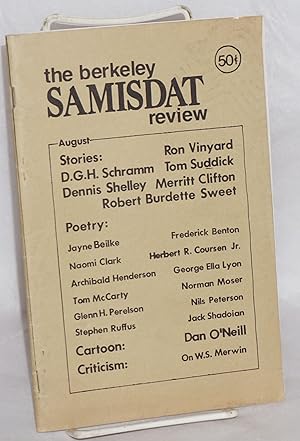 Image du vendeur pour The Berkeley Samisdat review: volume 1, number 3, August, 1973 mis en vente par Bolerium Books Inc.