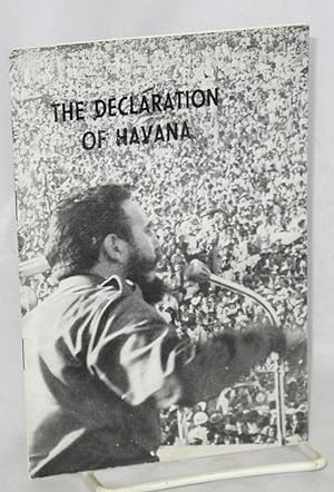 The declaration of Havana