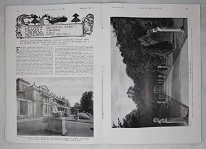 Original Issue of Country Life Magazine Dated March 9th 1940 with a Main Feature on Grimston Park...