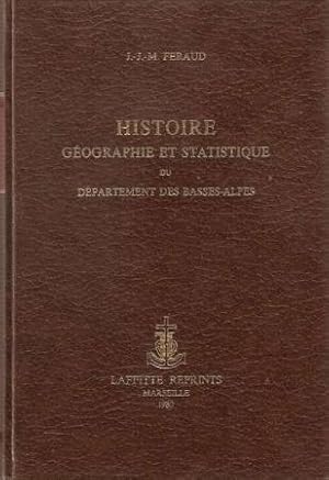 histoire géographie et statistique du département des Basses-Alpes