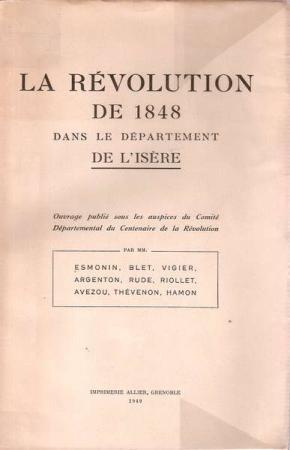 La Révolution de 1848 dans le Département de l'Isère