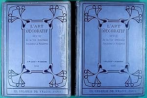 Image du vendeur pour L'Art Dcoratif : Revue Mensuelle d'Art Contemporain. - 8me Anne, 1er Semestre Janvier 1906 * Juin 1906 & 2me Semestre - Juillet 1906 * Dcembre 1906. [2 volumes, une anne complte, 12 numros] mis en vente par Lirolay