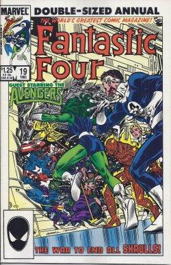 Bild des Verkufers fr FANTASTIC FOUR Double-Sized Annual: #19 (1985) zum Verkauf von Books from the Crypt