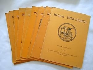 Rural Industries. No 47. Summer Number 1937. The Quarterly magazine for Country Trades and Handic...
