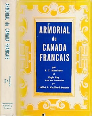 Image du vendeur pour Armorial du Canada Francais. Two volumes in One mis en vente par Barter Books Ltd