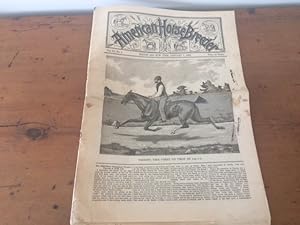 AMERICAN HORSE BREEDER: AN ILLUSTRATED JOURNAL FOR HORSE OWNERS. Issue of January 7, 1893