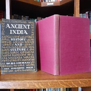 Image du vendeur pour Ancient India: History and Culture mis en vente par Old Scrolls Book Shop