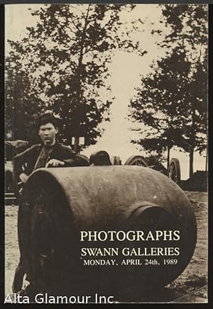 PHOTOGRAPHS AND PHOTOGRAPHIC LITERATURE; Sale 1497: April 24, 1989