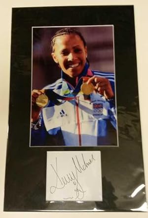 Kelly Holmes Hand Signed Autograph 2010