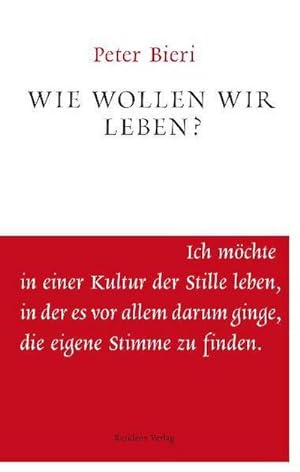 Seller image for Wie wollen wir leben? for sale by Rheinberg-Buch Andreas Meier eK