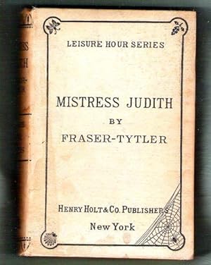 Image du vendeur pour Mistress Judith/A Cambridgeshire Story mis en vente par Gyre & Gimble
