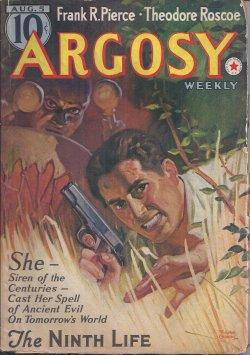 Imagen del vendedor de ARGOSY: August, Aug. 5, 1939 ("The Ninth Life") a la venta por Books from the Crypt