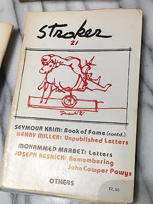 Imagen del vendedor de Stroker No. 21. a la venta por Bristlecone Books  RMABA