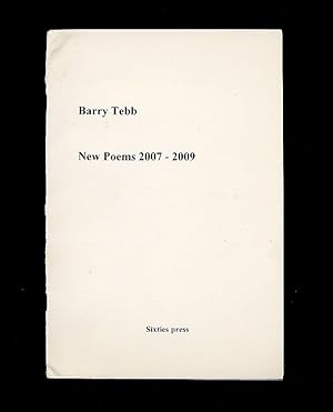 Seller image for New Poems 2007-2009 for sale by Little Stour Books PBFA Member