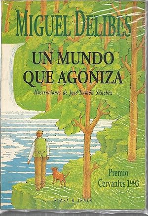 Imagen del vendedor de UN MUNDO QUE AGONIZA - ILUSTRADO POR JOSE RAMON SANCHEZ - 1ªEDICION en la colección a la venta por CALLE 59  Libros