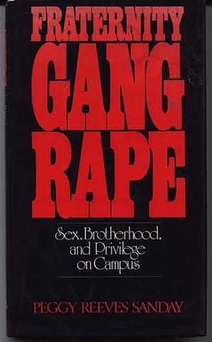 Imagen del vendedor de Fraternity Gang Rape a la venta por West Portal Books