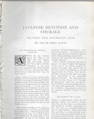 Seller image for Japanese Devotion And Courage: The Spirit That Quickeneth Japan for sale by Legacy Books II
