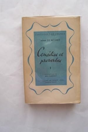 Seller image for COMEDIES ET PROVERBES Tome 1 for sale by KEMOLA