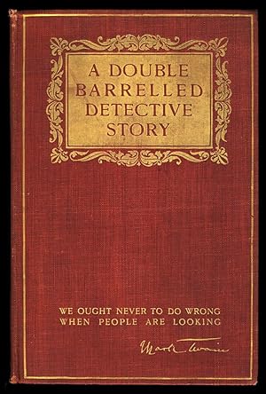 Immagine del venditore per A Double Barrelled Detective Story venduto da Parigi Books, Vintage and Rare