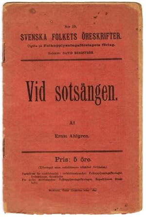 Seller image for Vid sotsngen. for sale by Antiquaria Bok & Bildantikvariat AB