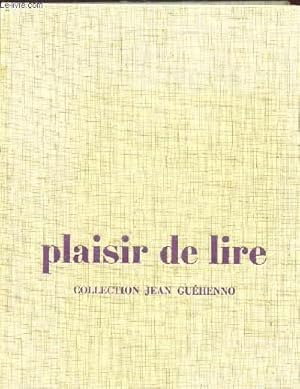 Seller image for PLAISIR DE LIRE. CLASSE DE CINQUIEME. COLLECTION JEAN GUEHENNO for sale by Le-Livre