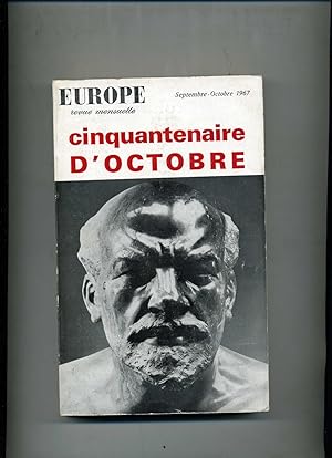 Revue EUROPE : CINQUANTENAIRE D'OCTOBRE.