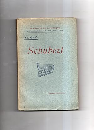 Seller image for SCHUBERT. for sale by Librairie CLERC