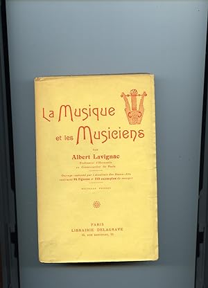 Image du vendeur pour LA MUSIQUE ET LES MUSICIENS. 94 figures et 510 exemples de musique. Nouvelle dition mis en vente par Librairie CLERC