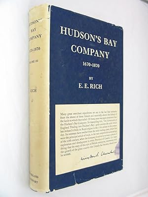Hudson's Bay Company 1670 - 1870 . Vol. III : 1821 - 1870