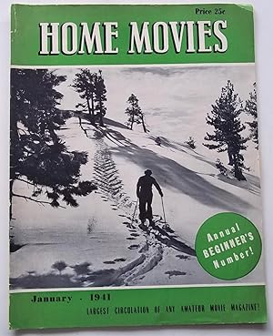 Seller image for Home Movies (Volume VIII Number 1, January 1941): Hollywood's Magazine for the Amateur for sale by Bloomsbury Books