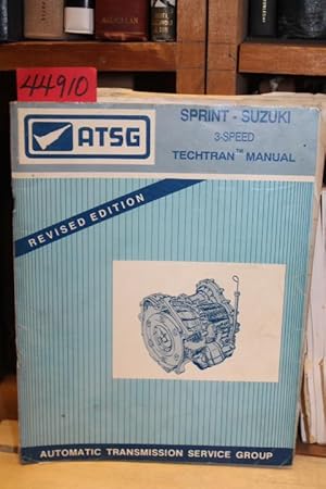 Seller image for Sprint - Suzuki: 3-Speed -- Techtran Manual for sale by Princeton Antiques Bookshop