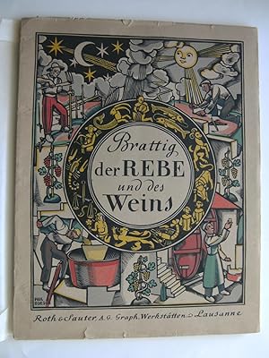 Imagen del vendedor de Brattig der Rebe und des Weines. Almanach auf das Jahr 1942. a la venta por Serge Paratte, Livres anciens & modernes