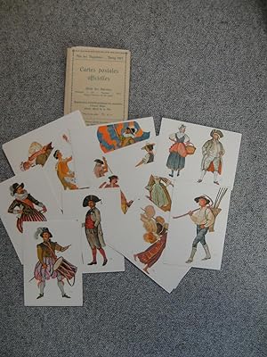 Seller image for Les Saisons. Cartes postales officielles de la Fte de 1927. for sale by Serge Paratte, Livres anciens & modernes